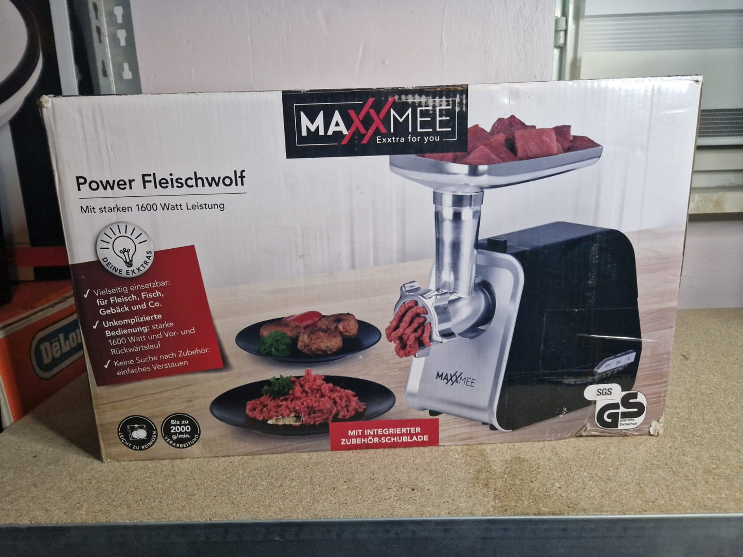 Maxxmee Fleischwolf 1600W