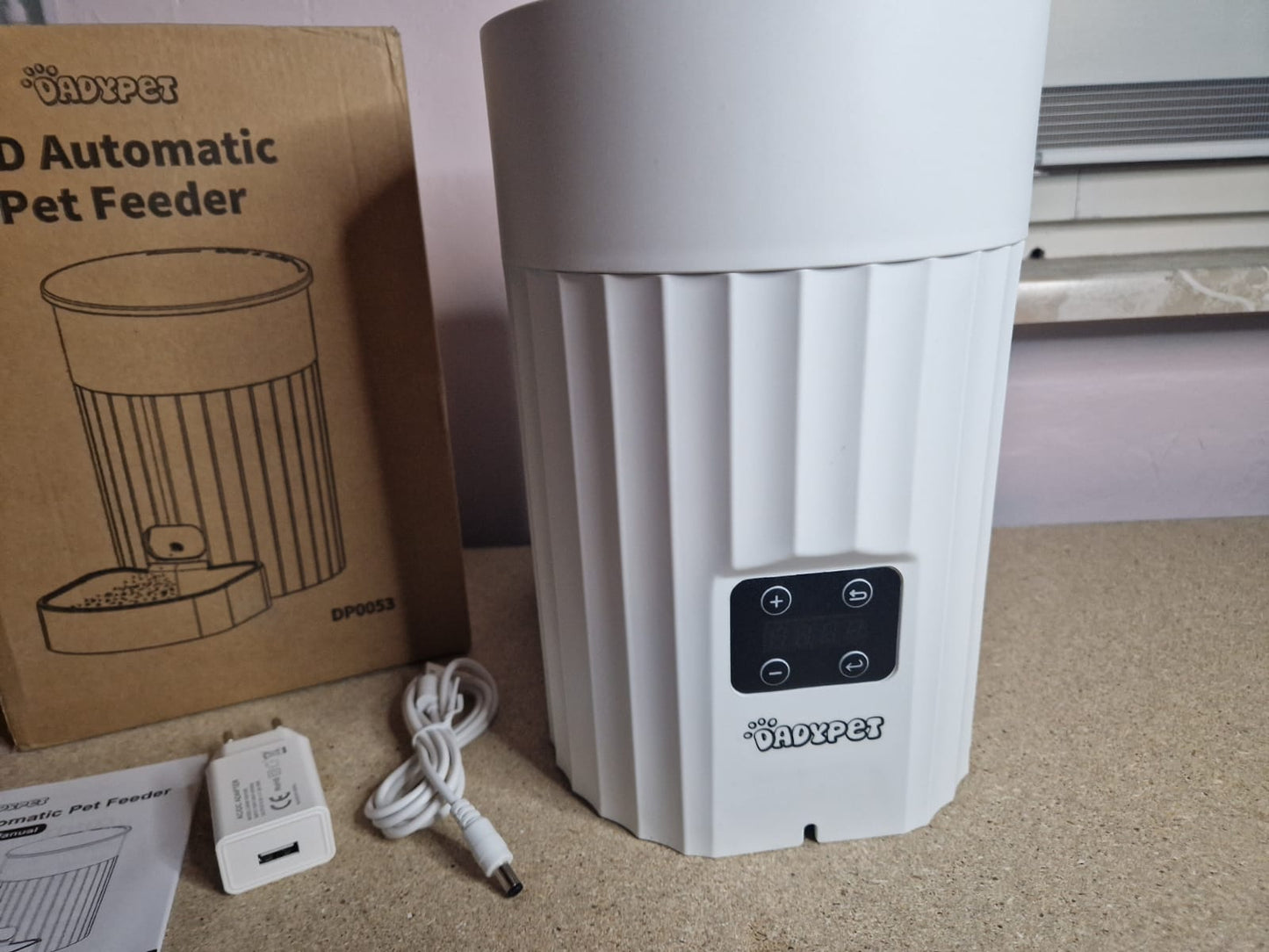 Dadypet Futterautomat LCD 3L