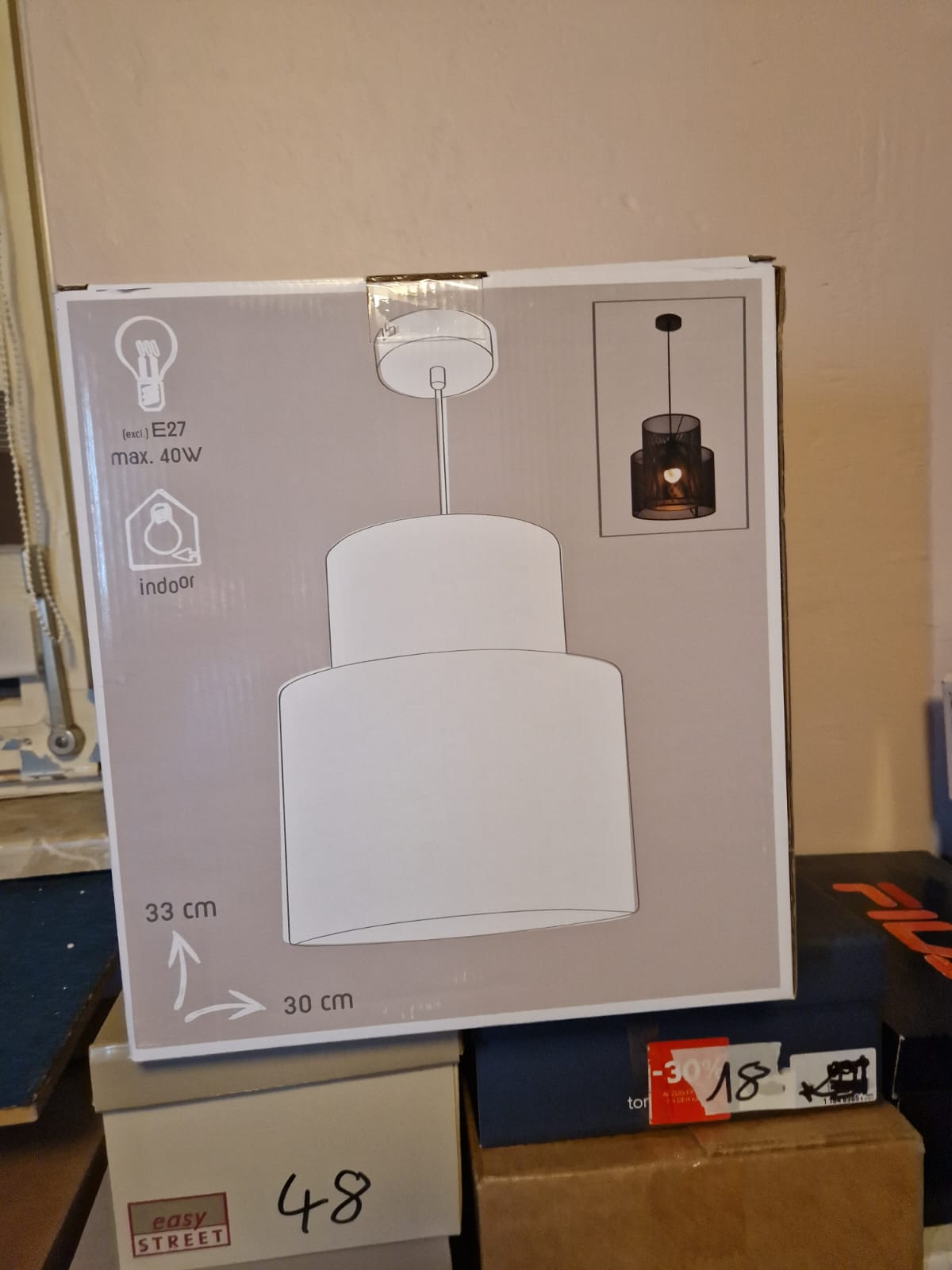 Pendelleuchte Minimalist Zen Schwarz