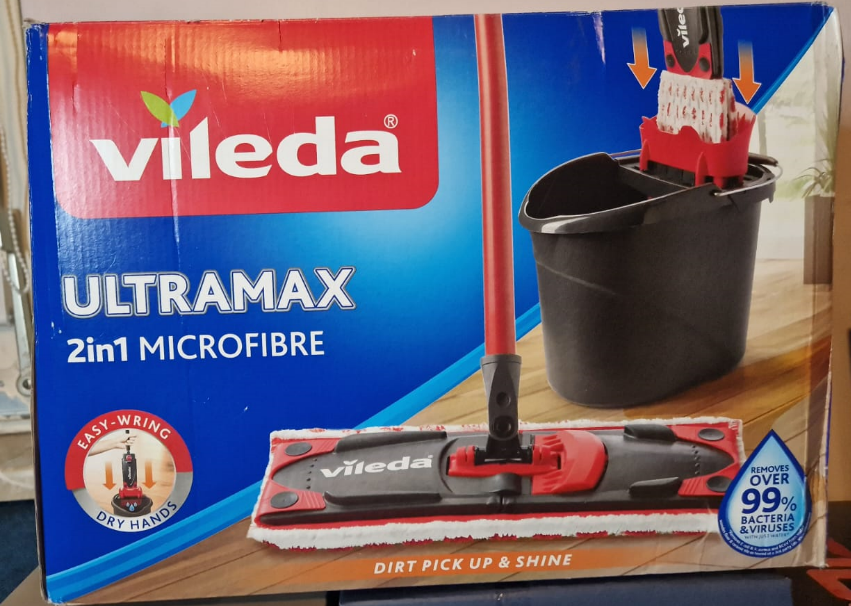VILEDA Komplett-Set UltraMax 2in1 Set