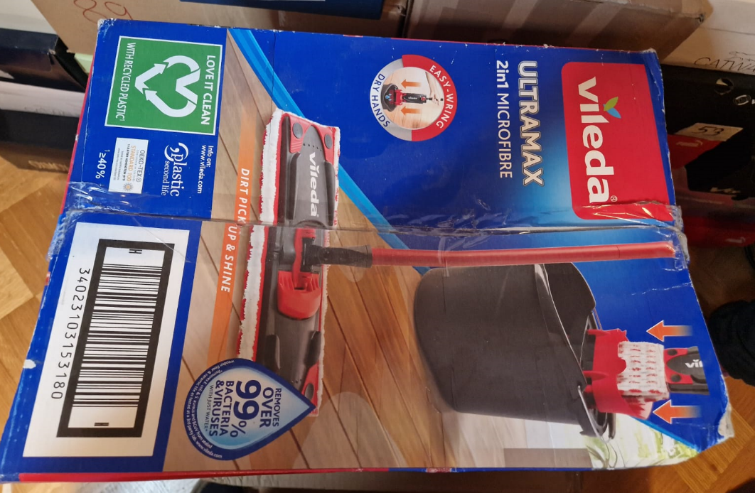 VILEDA Komplett-Set UltraMax 2in1 Set