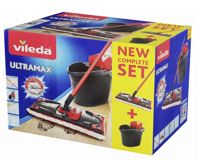 VILEDA Komplett-Set UltraMax 2in1 Set