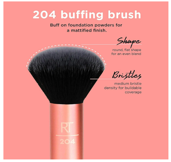 Real Techniques Flawless - Basis Pinsel-Set, 1er Pack (1 x 4 Stück)