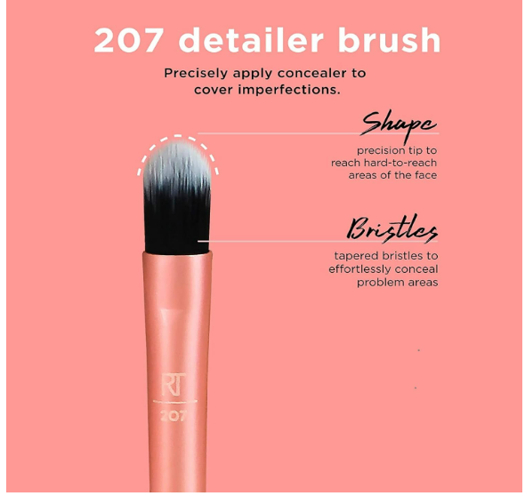 Real Techniques Flawless - Basis Pinsel-Set, 1er Pack (1 x 4 Stück)