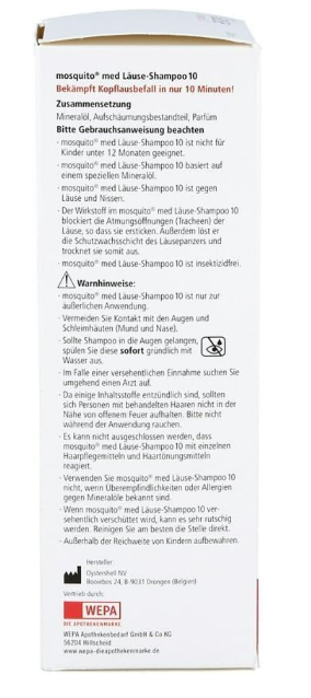 Mosquito med Läuse Shampoo 10