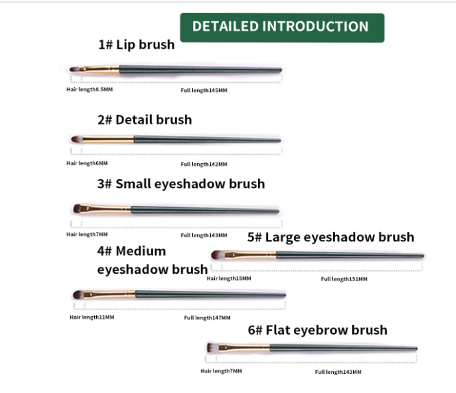 Pinselset Makeup 14 Stück