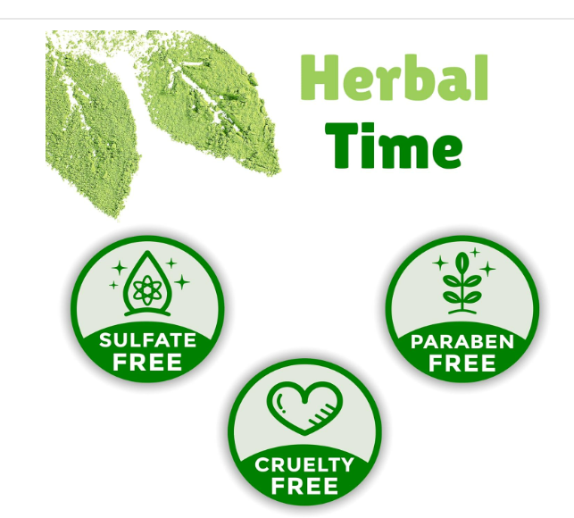 Herbal Time Natürliche Haarfarbe mit Henna Farbe Kastanie Nº 5