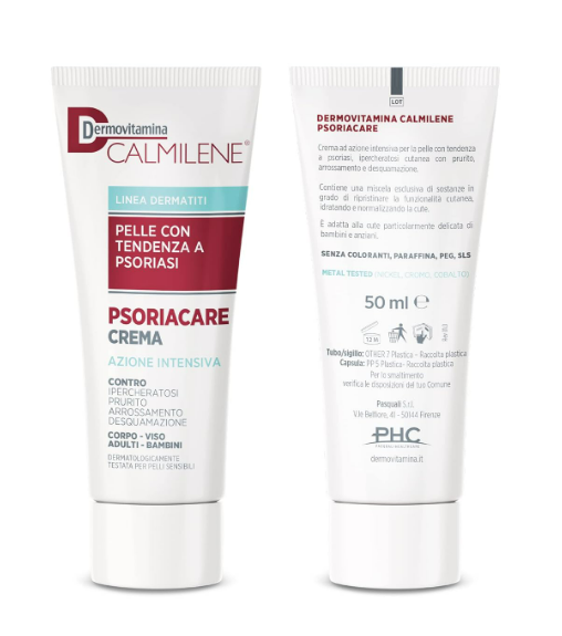 Dermovitamina Calmilene - Psoriacare Crema Azione Intensiva, 50ml