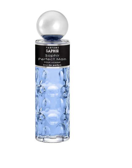 PARFUMS SAPHIR Perfect Man - Eau de Parfum Verdampfer für Männer - 200 ml