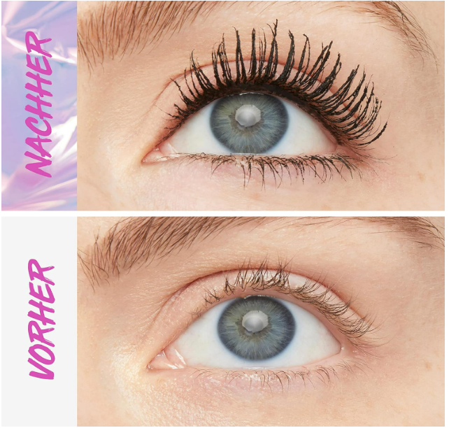 Maybelline New York Mascara mit "Falsche Wimpern" Effekt - Schwarz