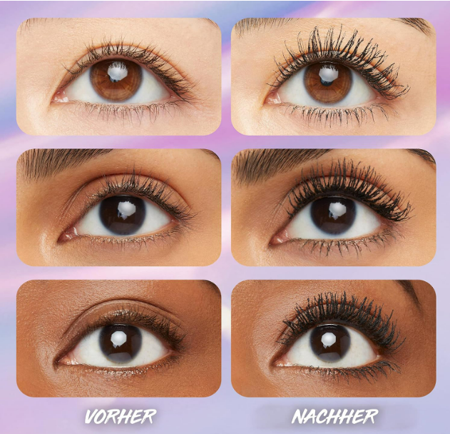 Maybelline New York Mascara mit "Falsche Wimpern" Effekt - Schwarz