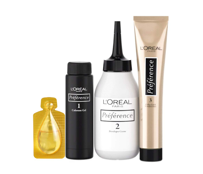 L'Oréal Paris Préférence Permanente Haarfarbe, Nuance: Toscana (4.26), Violet Intense