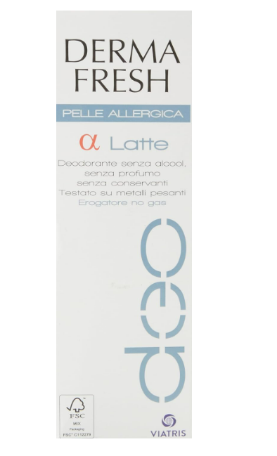Dermafresh Alfa Latte Deospray für empfindliche oder allergische Haut 100 ml