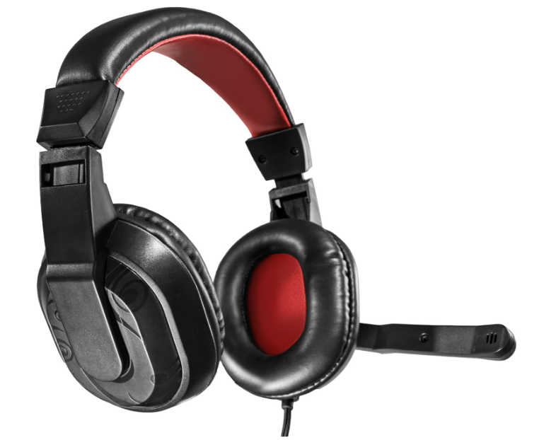 Mars Gaming mrh0 Gaming-Kopfhörer für PC, Schwarz