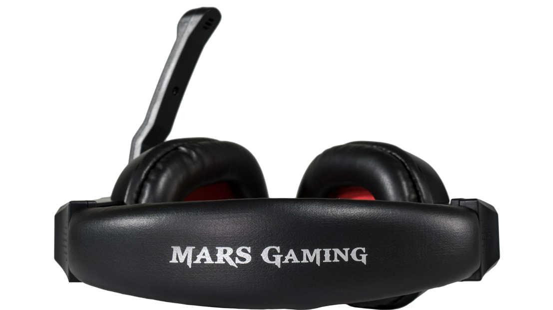Mars Gaming mrh0 Gaming-Kopfhörer für PC, Schwarz