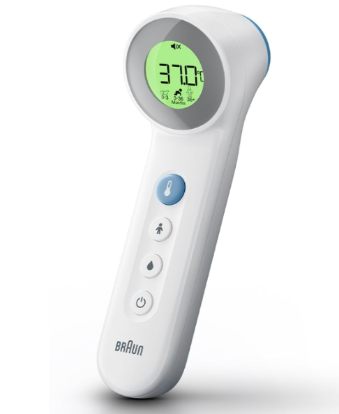 Braun Healthcare BNT400EE No Touch + Touch Thermometer mit Altersgenauigkeit