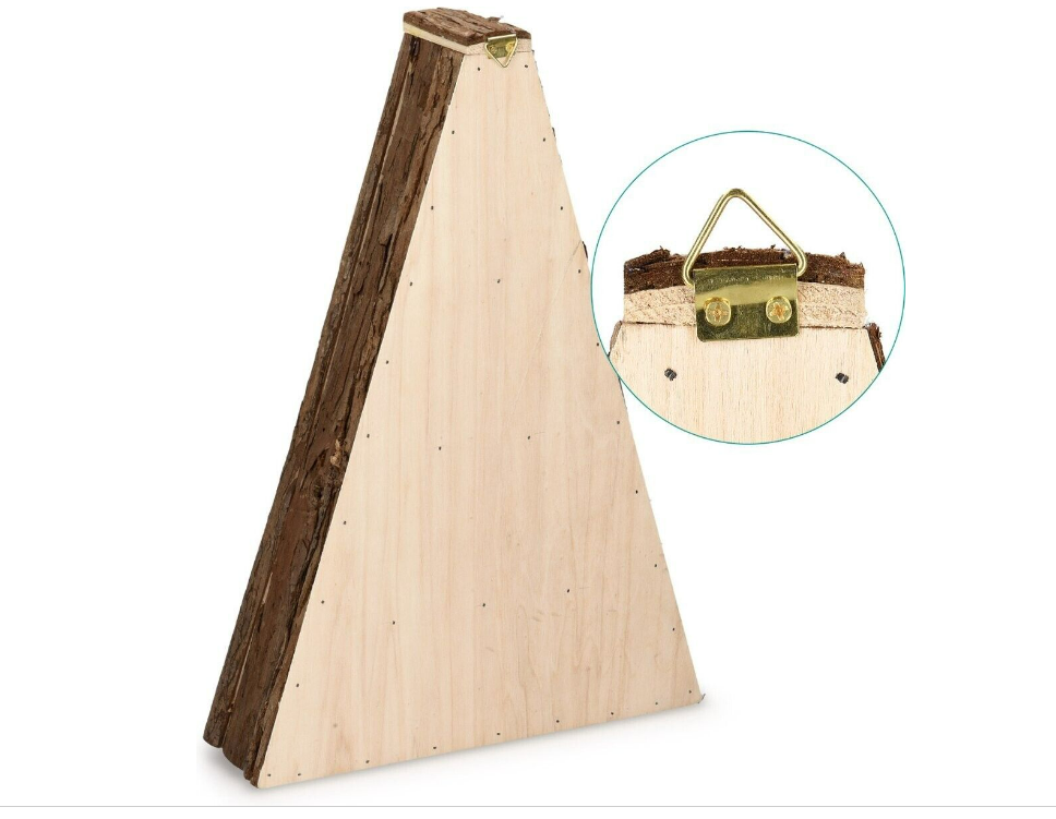 Navaris Insektenhotel aus Holz - Naturbelassenes Insekten Hotel für Insekten