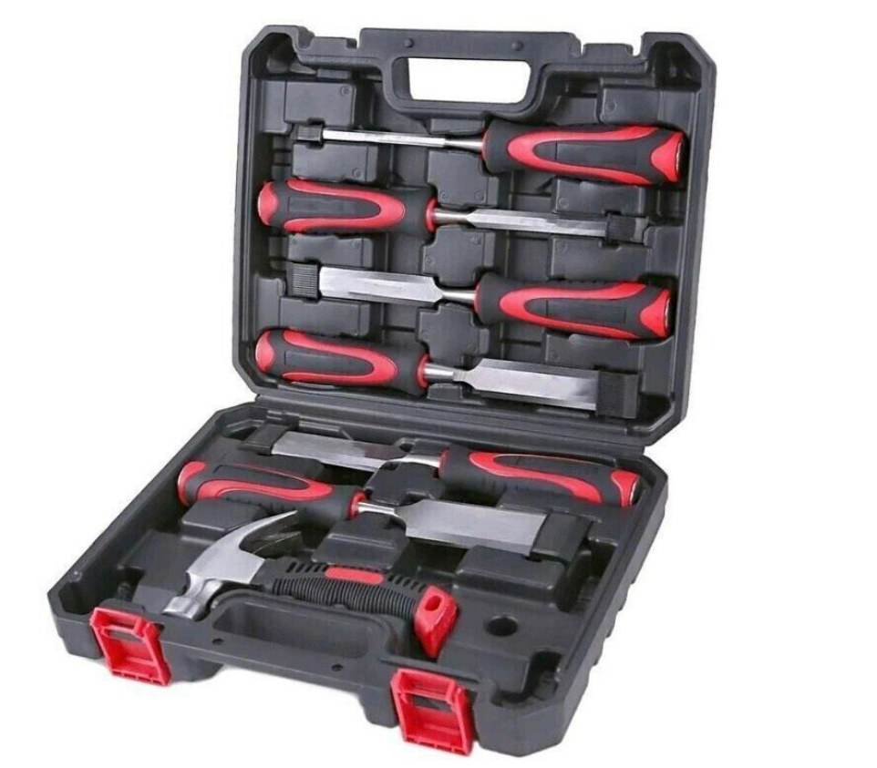 METERK Wood Chisel Set 8-teiliges Schnitz Set mit Koffer