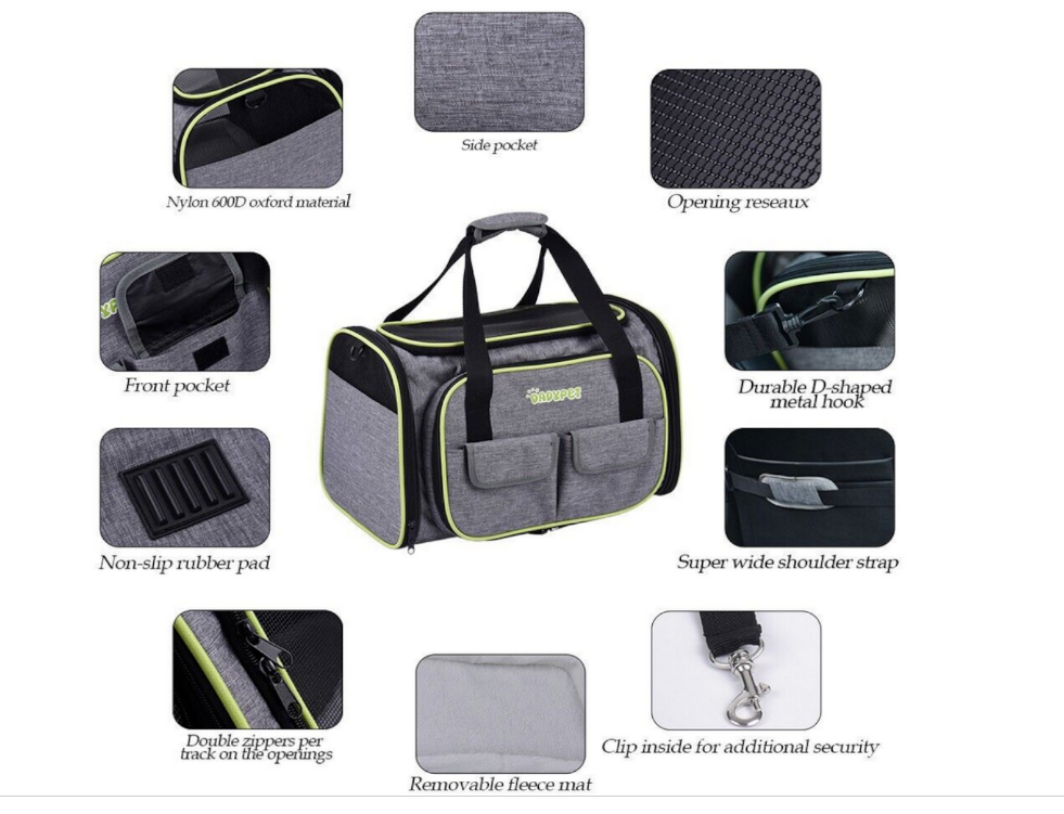 Dadypet Hunde / Katzentransportbox Transporttasche