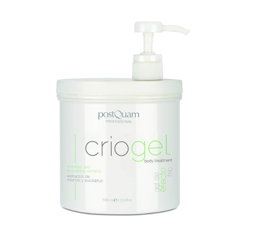 PostQuam - Criogel | Anti Cellulite Gel mit Kühleffekt für Müde Beine -1000ml