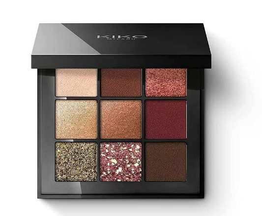 KIKO Milano Glamour Multi Finish Palette 03 | Palette Mit 9 Lidschatten