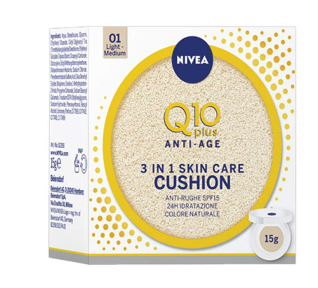 Q10 plus anti age 3 in 1 skin care cushion 01 light medium