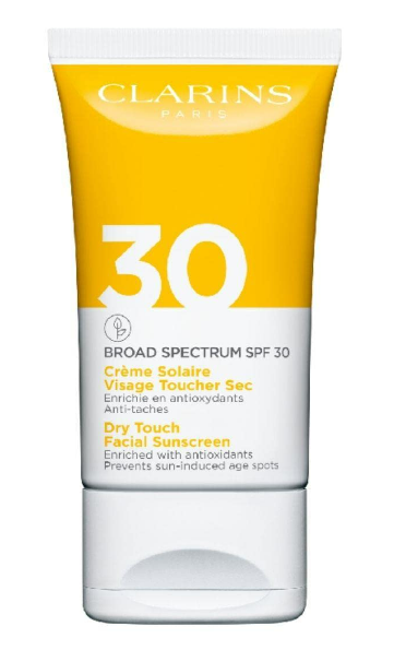 Clarins - Crema Solare Viso Dry Touch UVB / UVA 30, 1 x 50 ml