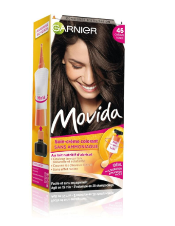 GARNIER Movida Temporäre Färbung ohne Ammoniak Braun 45