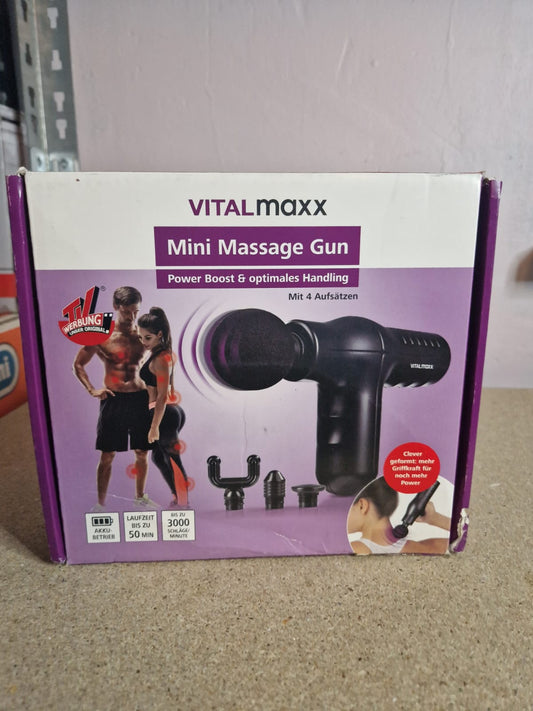 VITALmaxx Mini-Massage Gun  - Schwarz